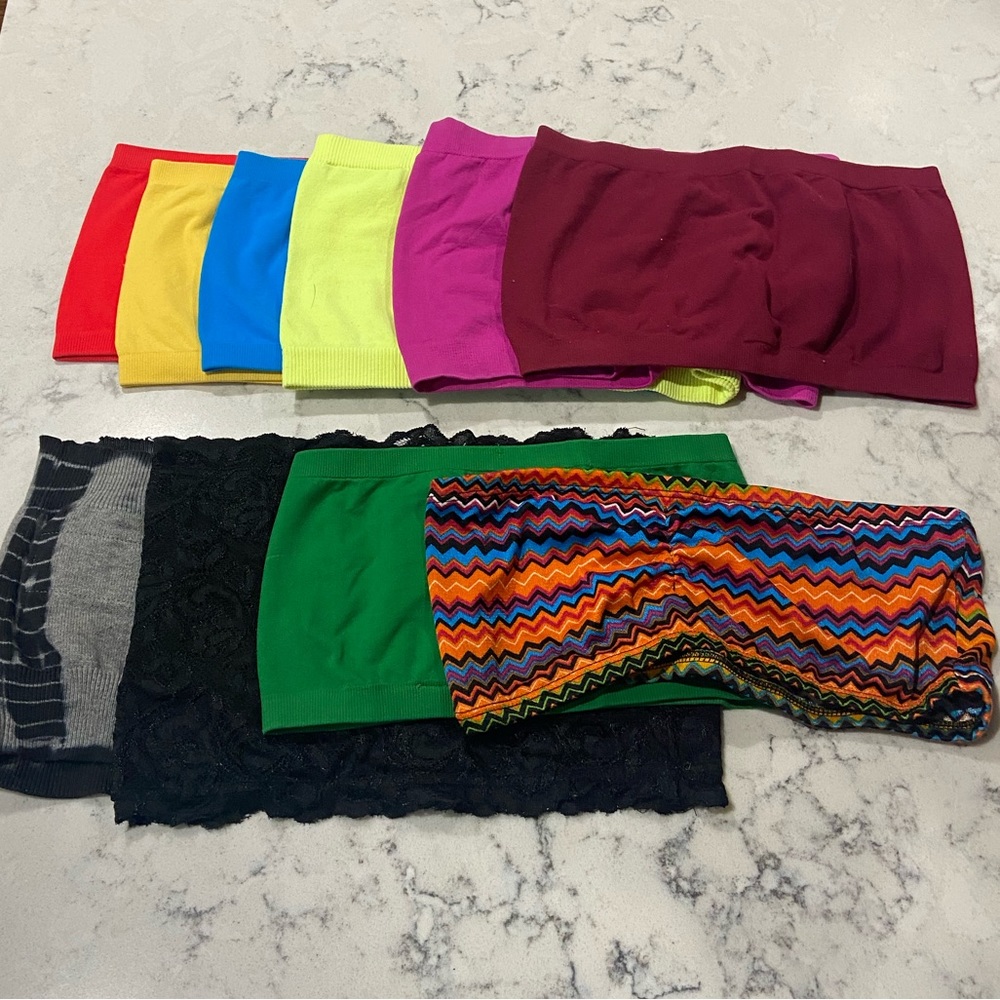 Lot you pick 2 for $8 or 3 for $10. Bandeaus